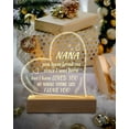 thumbnail image 5 of Nana Mothers Day Gifts from Grandchildren, Engraved Night Light 15 * 19CM, Birthday Christmas Gifts for Nana, Grandma, Grammy, Grandmother, 5 of 8