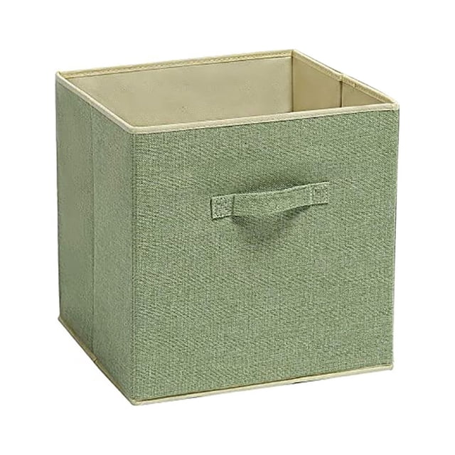 Organizadores de tela plegables para armario, cubos de almacenamiento, estantes plegables