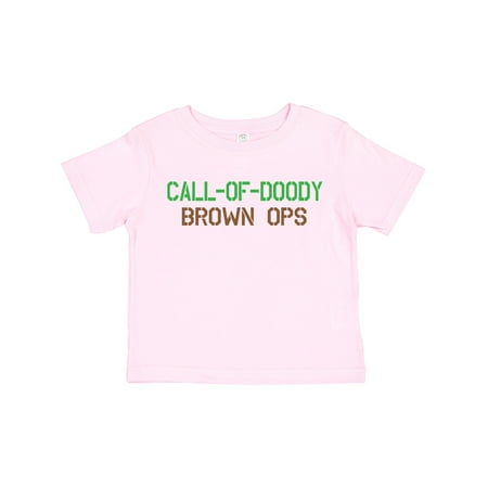 

Inktastic Call of Doody: Brown Ops Gift Toddler Boy or Toddler Girl T-Shirt