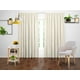 thumbnail image 1 of Juego De cortina Dormireal Valencia 2 paneles jacquard Color crema 1.36 x 2.35 mts, 1 of 1