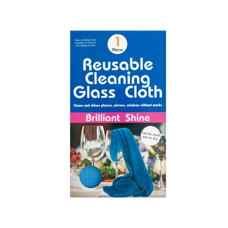 Reusable Microfiber Glass Cleaning Cloth (Pack Of 12)