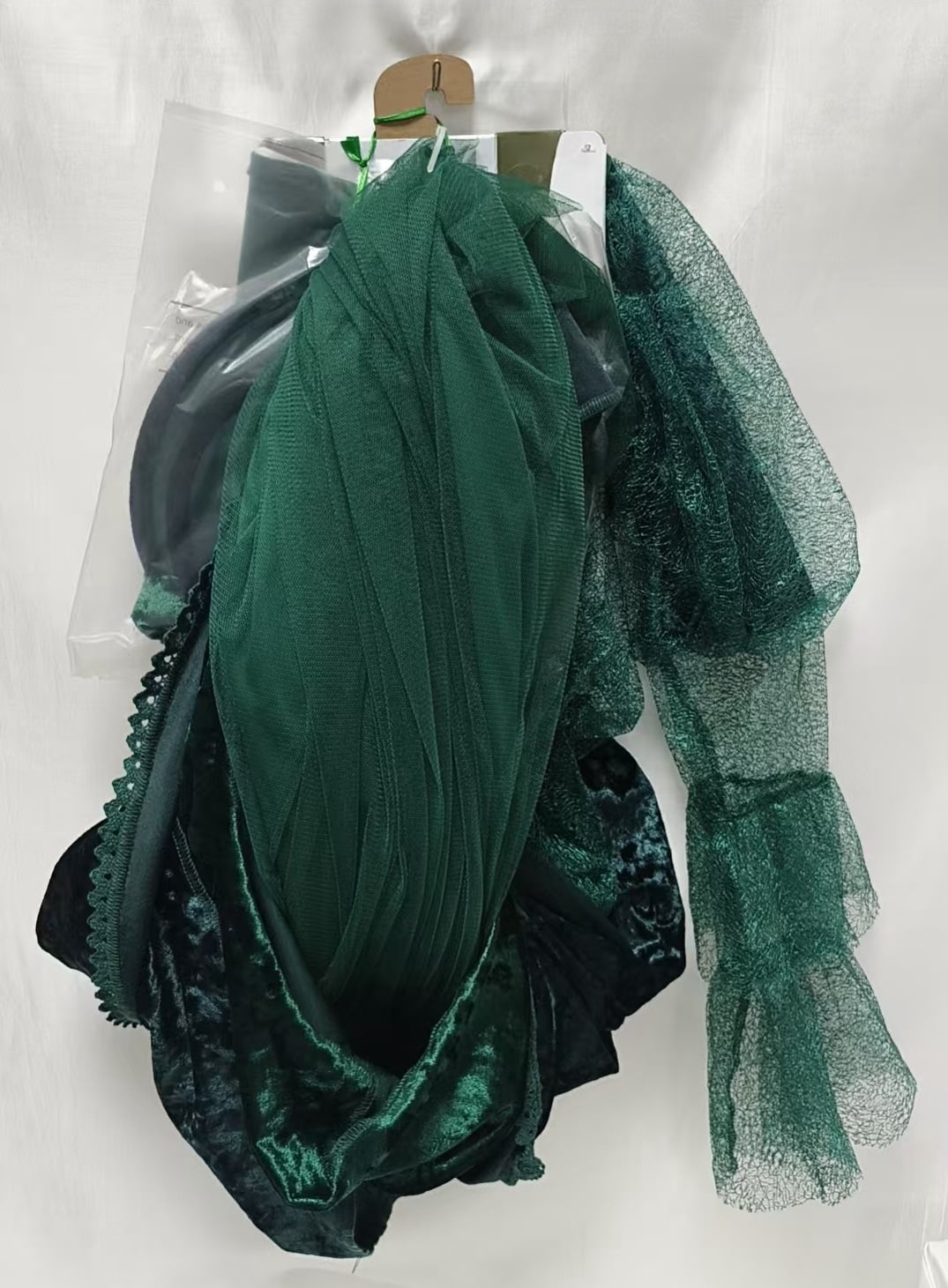 Emerald Enchantress Halloween Costume for Children, Girl's Size XL (14/16), by Way to Celebrate