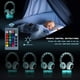 thumbnail image 4 of Luz nocturna 3D de casco para niños, lámpara de ilusión LED con 16 colores cambiantes y control remoto, regalo de cumpleaños, decoración para dormitorio de niños y adultos., 4 of 4