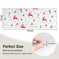 thumbnail image 5 of White Christmas Reindeer and Tree Pattern Kitchen Rug Mat,Kitchen Runner Rugs Non Skid Washable,Decorative Kitchen Floor Mats for Kitchen,Sink,Laundry,17"X47", 5 of 5