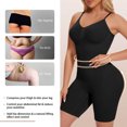 thumbnail image 2 of Vaslanda 2 Packs Shapewear Bodysuit Tummy Control Faja for Women Butt Lifter Body Shaper, 2 of 6