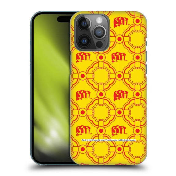 Head Case Designs Officially Licensed Cobra Kai Graphics Karate Hand Pattern Hard Back Case Compatible with Apple iPhone 14 Pro Max