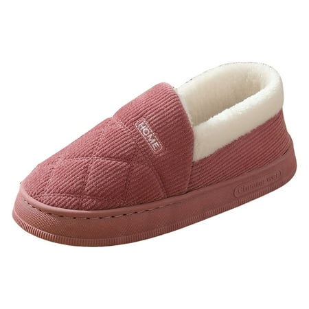 IUJSOY Womens Mens Fuzzy Indoor Outdoor House Shoes Cozy Warm Memory Foam Slippers Cozy Loafers