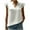 White tank tops, variant on Wycnly Tank Top for Women Womens Workout Tops Comfy Lightweight Chiffon Jacquard Ruffle Layer Blouses Casual Solid Sleeveless Blouses Girls Sleeveless Shirt
