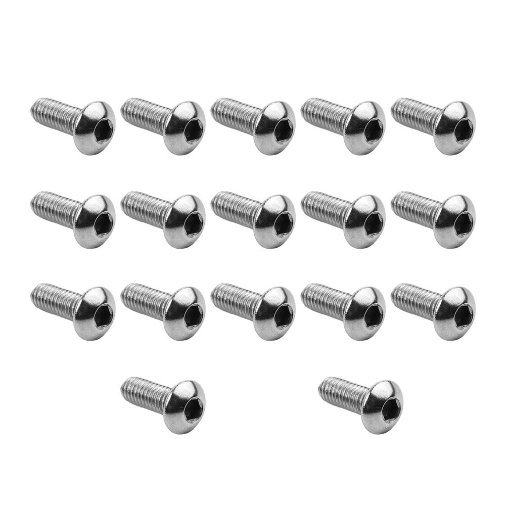 17pcs Bolts Steel Electric Scooter Screws 3*8mm Spare Parts Newest 