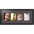 thumbnail image 1 of collage photo frame double mat with 4 - 5x7 openings and  black frame, 1 of 2