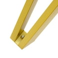 thumbnail image 4 of Geometric Heavy Duty Table Legs Solid Metal Dining Table Base 28.4" Gold, 4 of 9