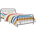 thumbnail image 3 of 9 by Novogratz Bright Pop Full Metal Bed, Black, 3 of 7