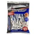 thumbnail image 1 of Pride Professional Tee System Tees de golf de plástico (paquete de 50), 40 Count 3-1/4-Inch + 10 Count 1-1/2-Inch, blanco, 1 of 13