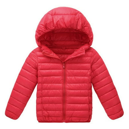 

Gyratedream 2-7Y Toddler Little Kid Lightweight Puffer Jacket Boy Girl Hooded Winter Coat