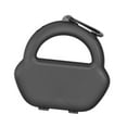thumbnail image 2 of Estuche rígido para auriculares perfke bolsa de viaje fácil de transportar actividades de escalada al aire libre Negro, 2 of 9