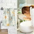 thumbnail image 7 of Daisy Flowers Cotton Face Towels Soft Hand Towel Absorbent Bathroom Towel for Kitchen Hotel Decoration, 7 of 7