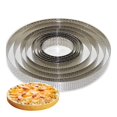 thumbnail image 2 of HomeLife Round Stainless Steel DIY Cake Mold Dessert Mousse Tarts Circle Baking Tool, 2 of 8