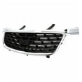 thumbnail image 2 of For 00-03 Sentra CA/GXE/SE Front Grill Grille Assembly Chrome Shell/Black Insert, 2 of 5