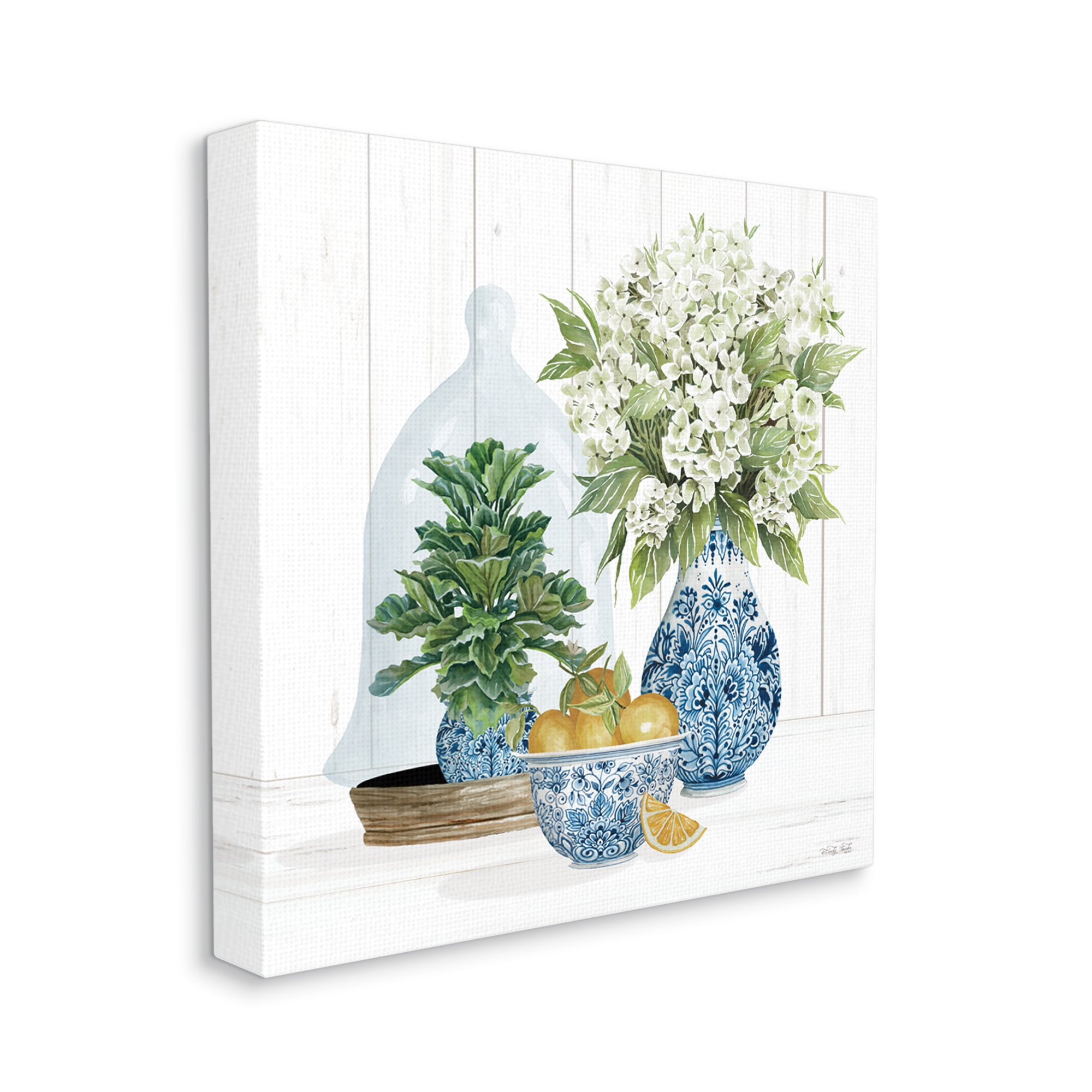 Stupell Country Botanicals Citrus Arrangement Botanical & Floral Painting Gallery Wrapped Canvas Print Wall Art