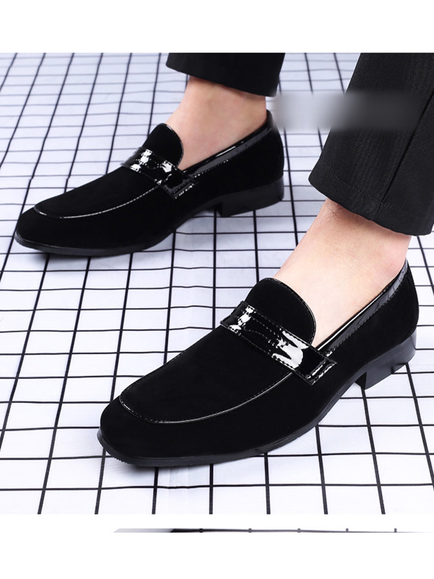 GENILU Mens Loafers Shoes Dress 