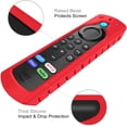 thumbnail image 4 of CaseBot Anti-Slip Remote Case Silicone Cover for Fire TV Stick 4K Max / Fire TV Stick (2nd and Later) / Fire TV Stick Lite / Fire TV Cube / Alexa Voice Remote (2nd Gen and 3rd Gen), Red, 4 of 8