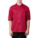 thumbnail image 3 of Chaqueta de chef de moda para hombre, manga 3/4, unisex, uniforme, color rojo, 3 of 9