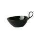 thumbnail image 2 of Tazón de cereales, tazón de postre, tazón de pasta con asa, porcelana cerámica antideslizante negro, 2 of 9