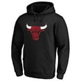 thumbnail image 2 of Men's Coby White Black Chicago Bulls Playmaker Name & Number Pullover Hoodie, 2 of 3