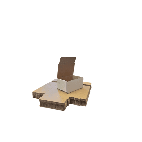 6X4X3 WHITE CORRUGATED MAILER 50 PACK TAILORED PACKAGING LLC