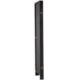 thumbnail image 3 of Oriental Furniture 6 ft. Tall Wooden Louvered Room Divider Black 4 Panel, 3 of 6