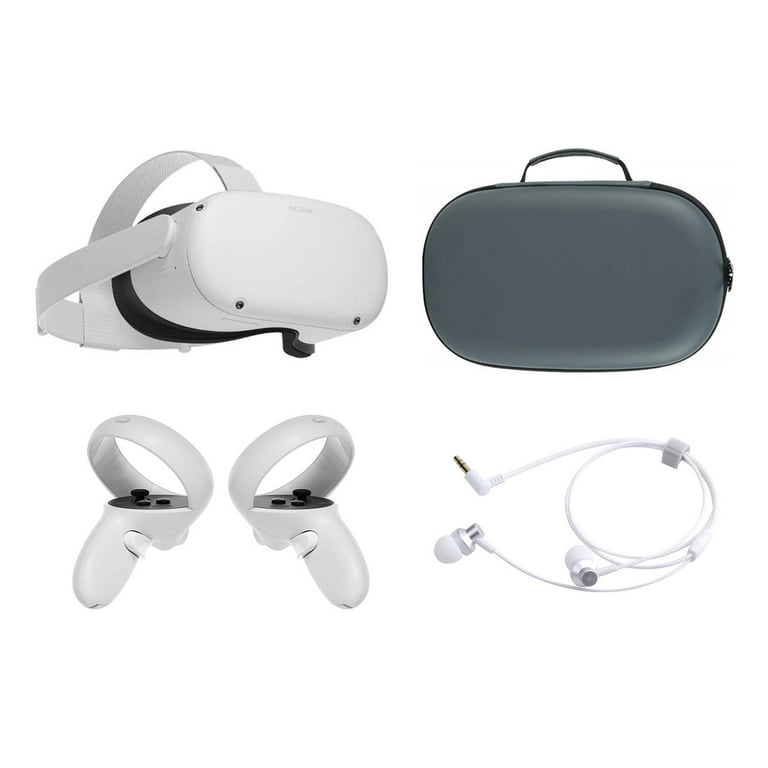 2021 Meta Oculus Quest 2 All-In-One VR Headset, Touch Controllers, 256GB  SSD, 1832x1920 up to 90 Hz Refresh Rate LCD, Glasses Compitble, 3D Audio, 