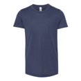 thumbnail image 1 of Bella Canvas Youth Short Sleeve Triblend Tee, M, Solid Navy Triblend, 1 of 1
