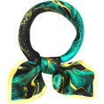 thumbnail image 1 of GHSDFBB 100% Pure Mulberry Silk Small Square Scarf -21''x21''-u2013 Breathable Digital Printed Scarves, 1 of 7