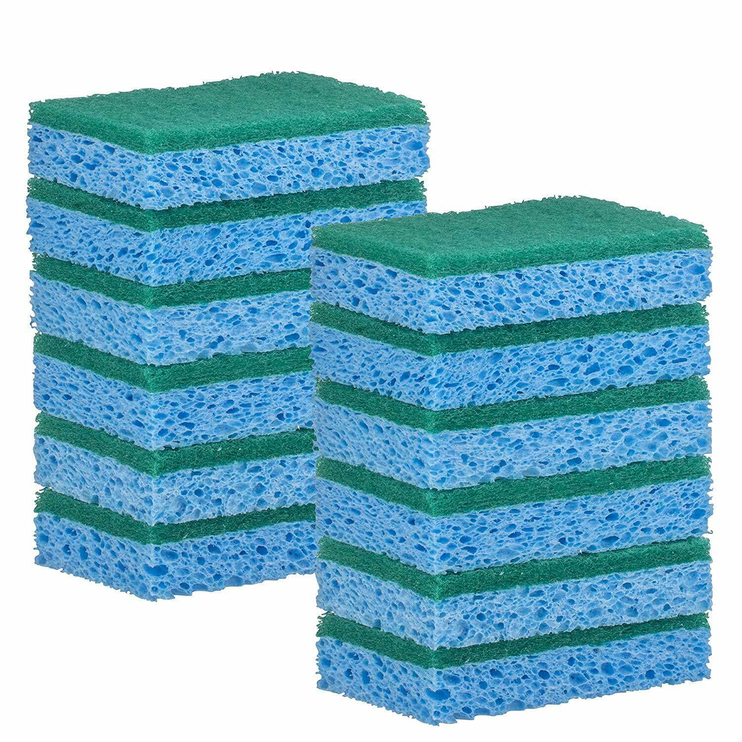 Elite Selection Rectangle Scrub Sponges NonScratch Kitchen Sponges