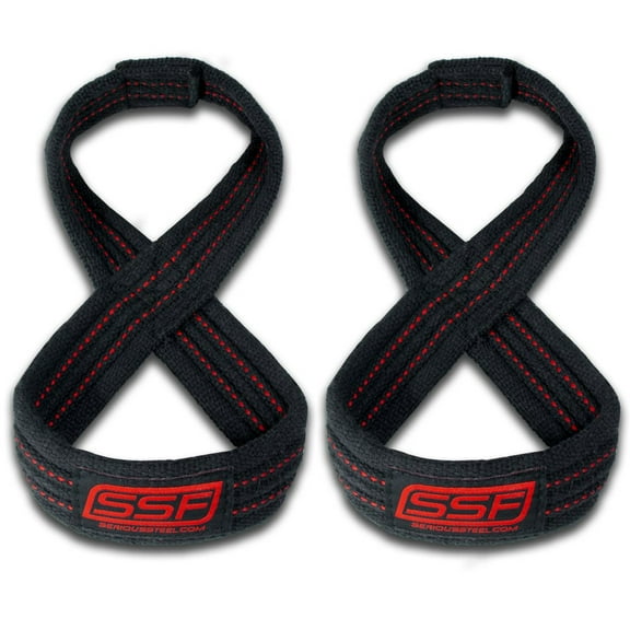 Serious Steel Fitness Figure 8 Lifting Straps