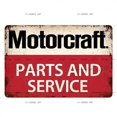 thumbnail image 3 of Letrero de hojalata de metal con piezas de automóvil vintage, placa decorativa para pared, garaje, granja, bar, cueva de hombre, club de automóviles, decoración de herramientas y piezas, 3 of 5