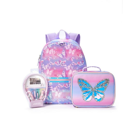 Schoolyard Vibes 3pc backpack set