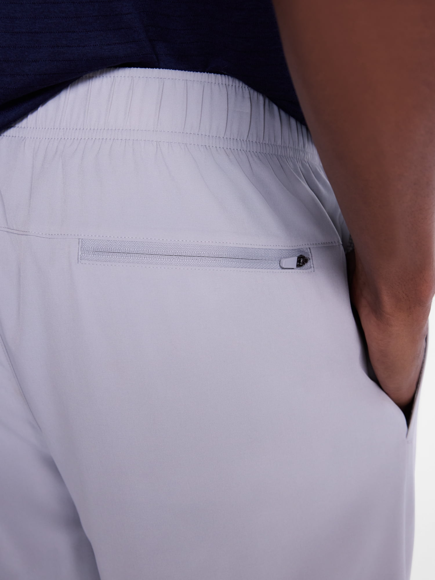 Athletic Works Men's and Big Men's Woven Running Shorts, 8" Inseams, Sizes XS-5XB