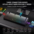 thumbnail image 3 of Gaming Keyboard AOC GK330 Hot Swappable Wireless RGB BT/2.4GHz, 3 of 9
