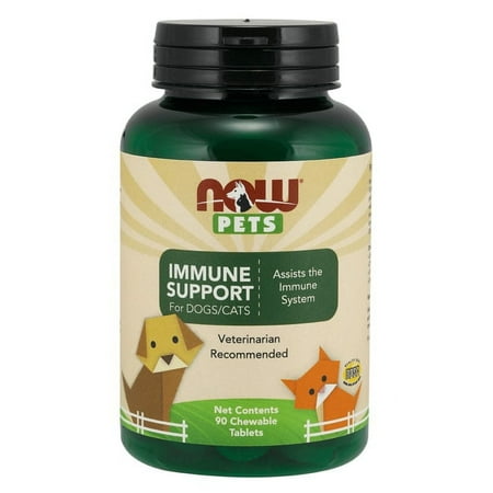 UPC: 0733739043511 | NOW Foods Now Pets Immune Support For Dogs/Cats 90 Chwbls