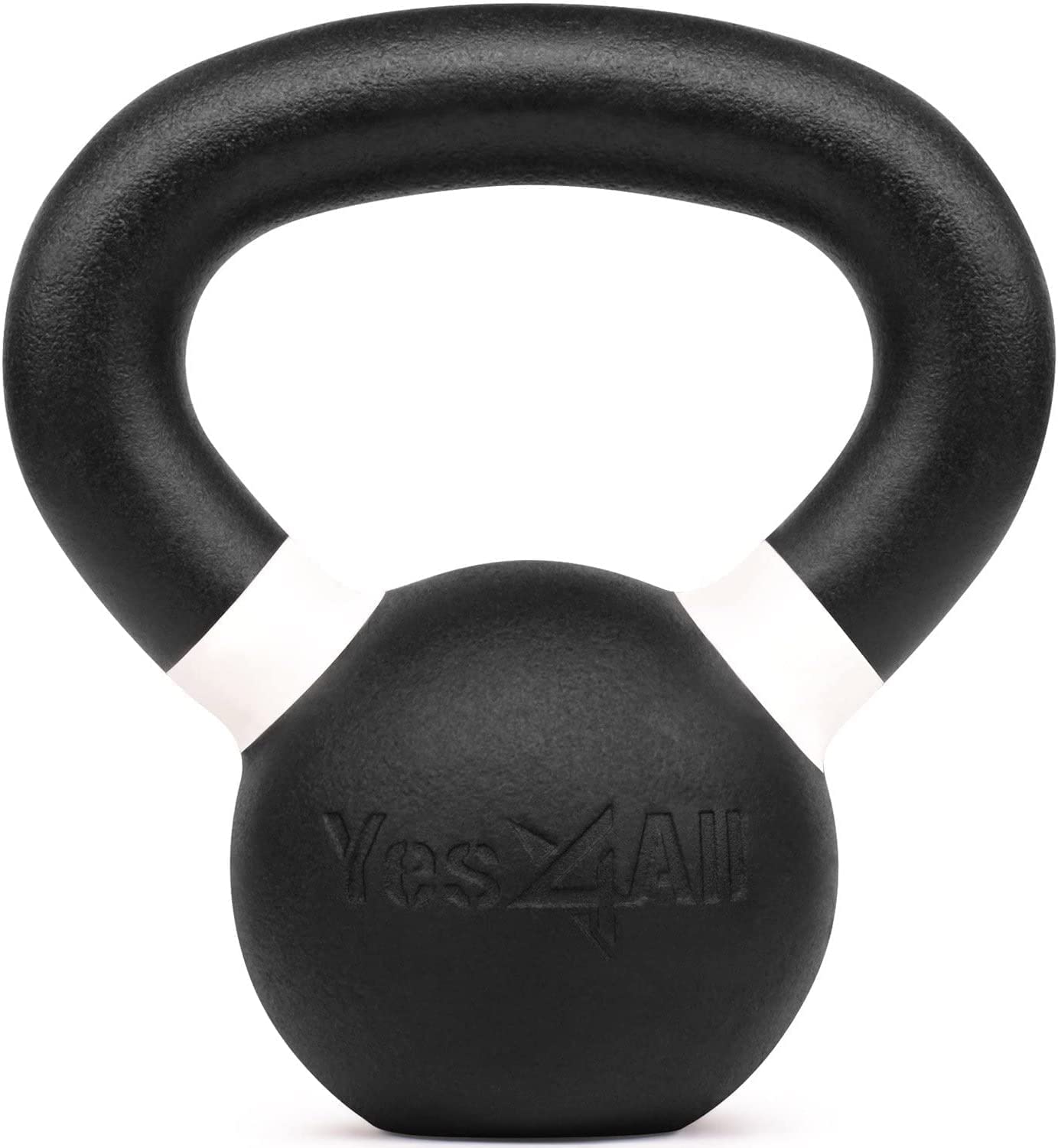Yes4All 4kg / 9lb Powder Coated Kettlebell, Single - image 4 of 9