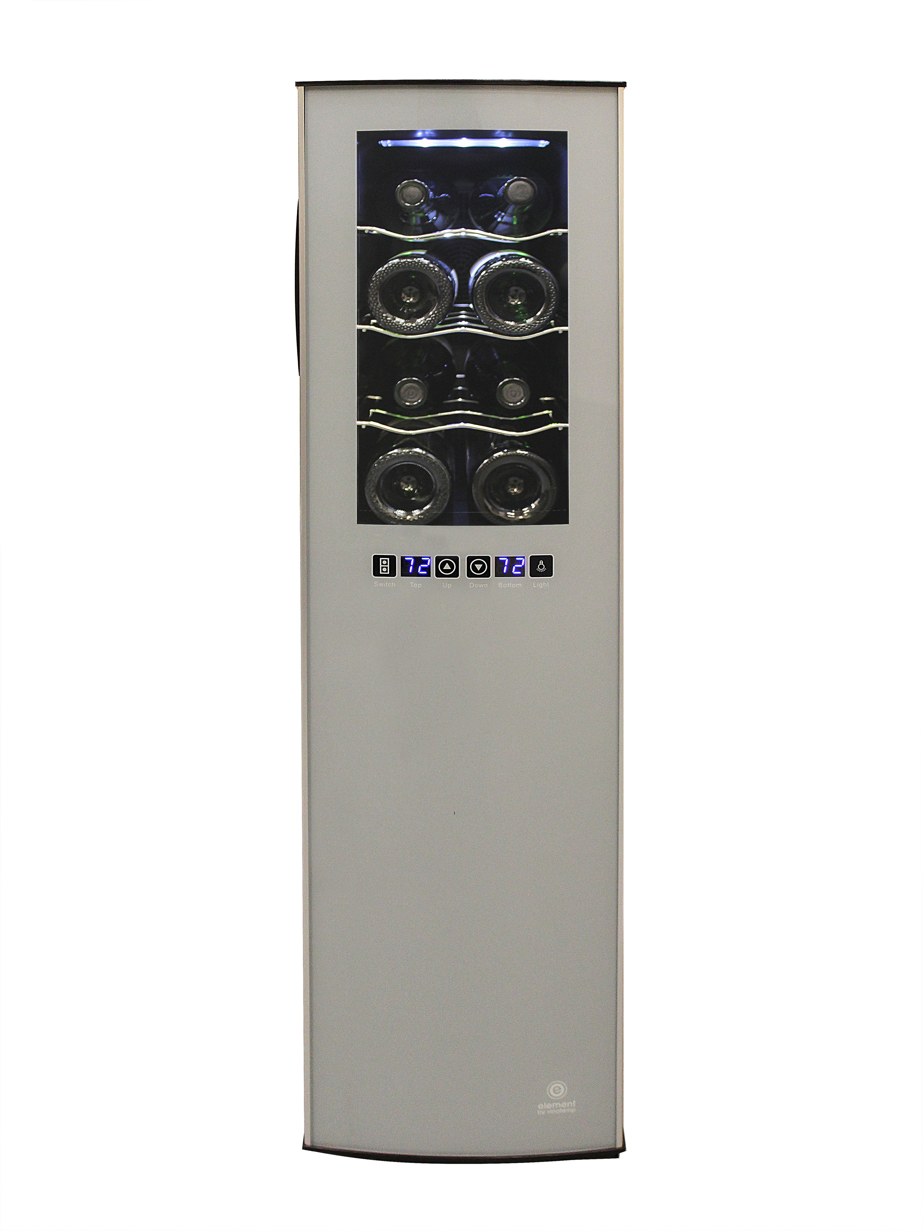 18Bottle DualZone Thermoelectric Wine Cooler