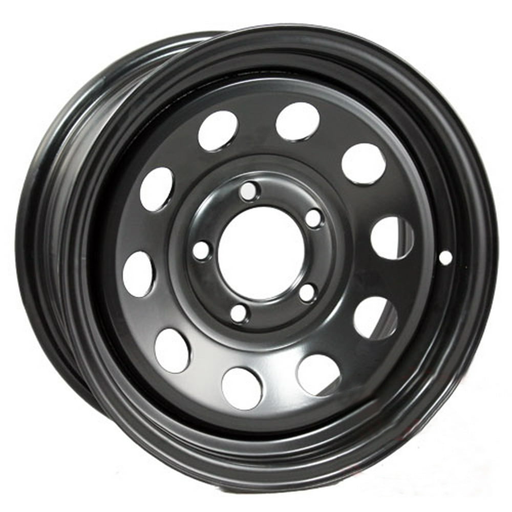 eCustomrim Trailer Rim Wheel 15X5 54.5 Black Modular 2150 Lb. 3.19