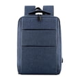 thumbnail image 1 of Bolsa de computadora de viaje de negocios Sunnimix con puerto de carga USB 15.6 pulgadas Azul, 1 of 7