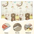 thumbnail image 5 of ZENOVA 79" x 59" Baby Play Mat, Foldable Baby Crawling Mat 0.4" Thick with Storage Bag for Baby Gym and Picnic Outdoor Playroom, 5 of 7