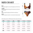 thumbnail image 5 of PAYOHTO Women's Cross Front Bikini Set with High Elasticity Soft Padding Basketball Ball Bathing Suit Crop Top Swimsuit, 5 of 9