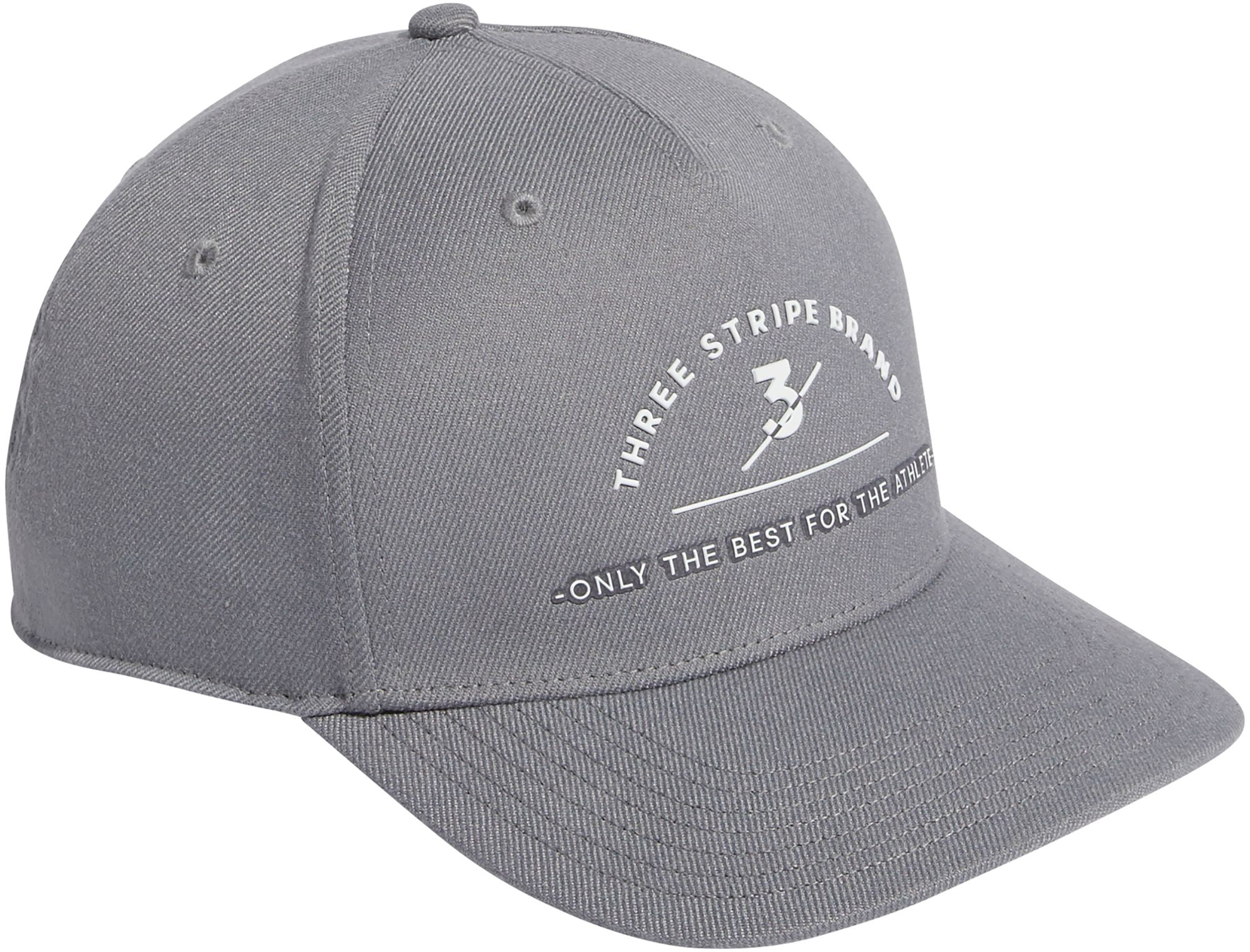 adidas the brand with the 3 stripes hat