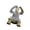 3, variant on AOOOWER Cartoon Resins Duck with Rain Boot Sculpture Funny Animal Statue for Garden Lawns Patios and Home Desktop Decoration