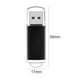 thumbnail image 4 of CW10029 Unidad flash USB 2.0 de alta velocidad Unidad flash con tapa transparente (128 MB, negro), 4 of 6