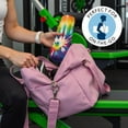 thumbnail image 5 of Colorful Tie Dye Pattern Hot Yoga Mat Towel Non Slip for Hot Yoga - Quick-Drying Yoga Mat Cover with 4 Corner Pockets with Travel Bag - Hot Yoga Towel Non Slip Grip Moisture Wicking Sweat 70"x26", 5 of 6